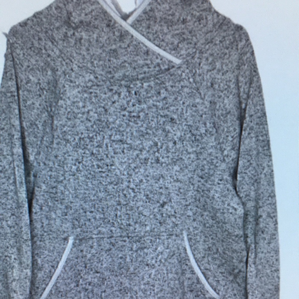 Gray Hooded Sweatshirt